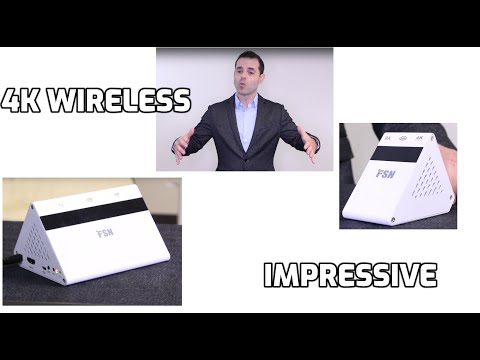 4K Over Wireless By FSN- Medical or for Active Work Spaces