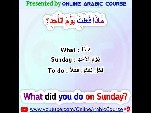 Learn Fusha Most Useful Arabic Phrases Daily With Amir On OAC 280