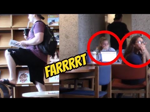 WET FART PRANK IN THE LIBRARY!! (Feat. Awkward Conversations!!) Sharter Saturdays S02•E10