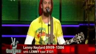 Lenny Keylard - Baby Get Higher Reggae Versie The Voice Of Holland Liveshow 26-11-2010