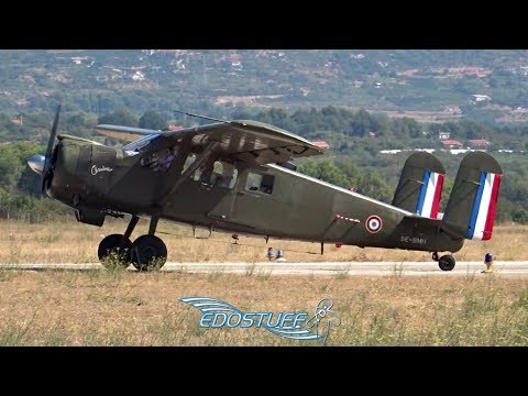 Max Holste MH-1521 Broussard - Takeoff from Split Airport