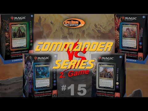 SpielRaum Commander Series 15 - Commander Legends: Battle for Baldur's Gate CMD Decks - Game 2 [DE]
