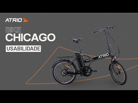BICICLETA ELÉTRICA CHICAGO | BI207 - USABILIDADE