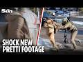 Moment Alex Pretti Spits At ICE Agents Smashes SUV Just DAYS Before He Was Shot Dead