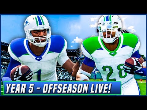 NCAA Football 14 Dynasty Year 5 - FULL Offseason Livestream w/ Practice | Ep.88