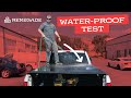 Does it Leak? Water Proof Test Of The Renegade Tonneau Cover.
