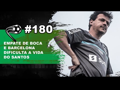 Empate de Boca e Barcelona deixa o Santos em situação delicada
