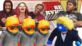 PROTECT THE PRESIDENT CHALLENGE! DON'T LET SLUMP DIE! - Gang Beasts Gameplay