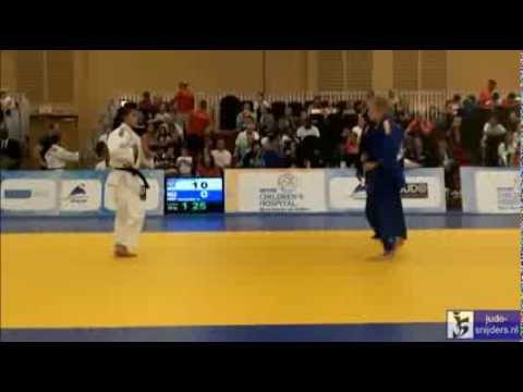 Judo 2013: Alieyva (AZE) - Norder (NED) [-40kg] semi-final