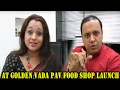 Full Interview Of Madhavi Bhide Mr Bhide At Golden Vada Pav Food Shop Launch Latest