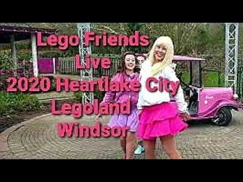 Lego Friends Live 2020 at Heartlake City Tour Legoland Windsor, Mia, Andrea, Stephanie, Olivia, Emma