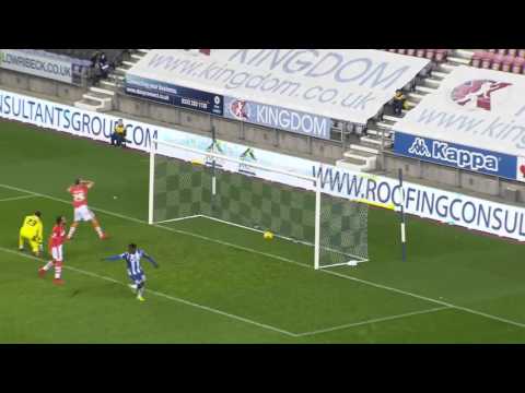 GOAL CAM: Wigan Athletic's 4-0 win over Blackpool in the Johnstone's Paint Trophy