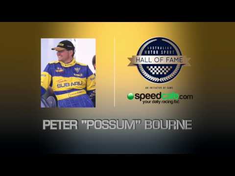 Australian Motor Sport Hall of Fame 2017 - Inductee Peter Possum Bourne