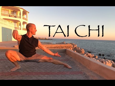 20 Minute Tai Chi Routine on the Beach