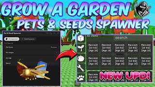 [NEW!🧑‍🌾] 🦊GROW A GARDEN PET SPAWNER SCRIPT! 🐺 | EASY PETS! |