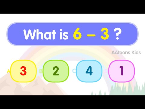 Math Subtraction Quiz for Kids | Mathematics Quiz | Mental Math's Quiz | Quiz Time