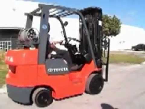 Toyota 6,000 Pound Forklift 7FGCU30
