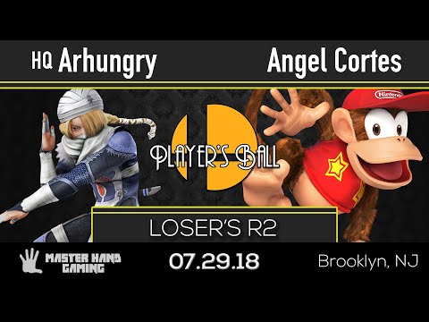 Player's Ball - HQ | Arhungry (Fox, Sheik) vs Angel Cortes (Diddy) - Loser's R2
