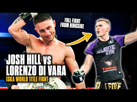 Josh Hill vs Lorenzo Di Vara | Muay Thai Fight | The Arena 5 | Campione d'Italia