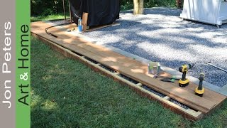 Building an Ipe Wood Deck - Outdoor Kitchen Project