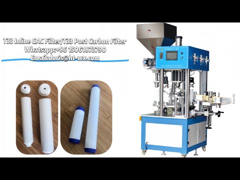 T33 Inline GAC Granular Activated Carbon Filter/T33 Post Carbon Filter RO Water Purification Systems