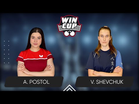 08:15 Anastasiia Postol - Viktoriia Shevchuk 07.09.2025 WINCUP Women Master. TABLE 2
