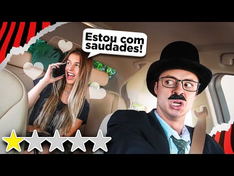 FINGI SER MOTORISTA DE UBER E ESPIONEI A MINHA NAMORADA!