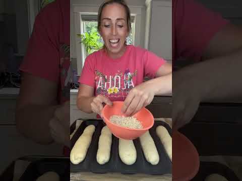 Italian herb and cheese sub buns