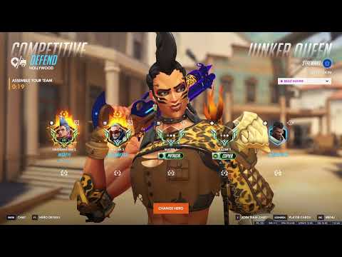 RANK 1 JUNKER QUEEN ! Mightyy Pro JQ Gameplay Season 1 Overwatch