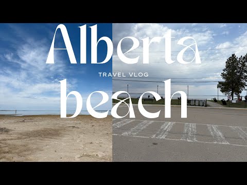 “Alberta Beach in Stunning 4K | Drone Views & Travel Vlog Adventure”