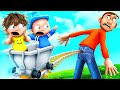 Cart Riding Into My DADDY In Roblox