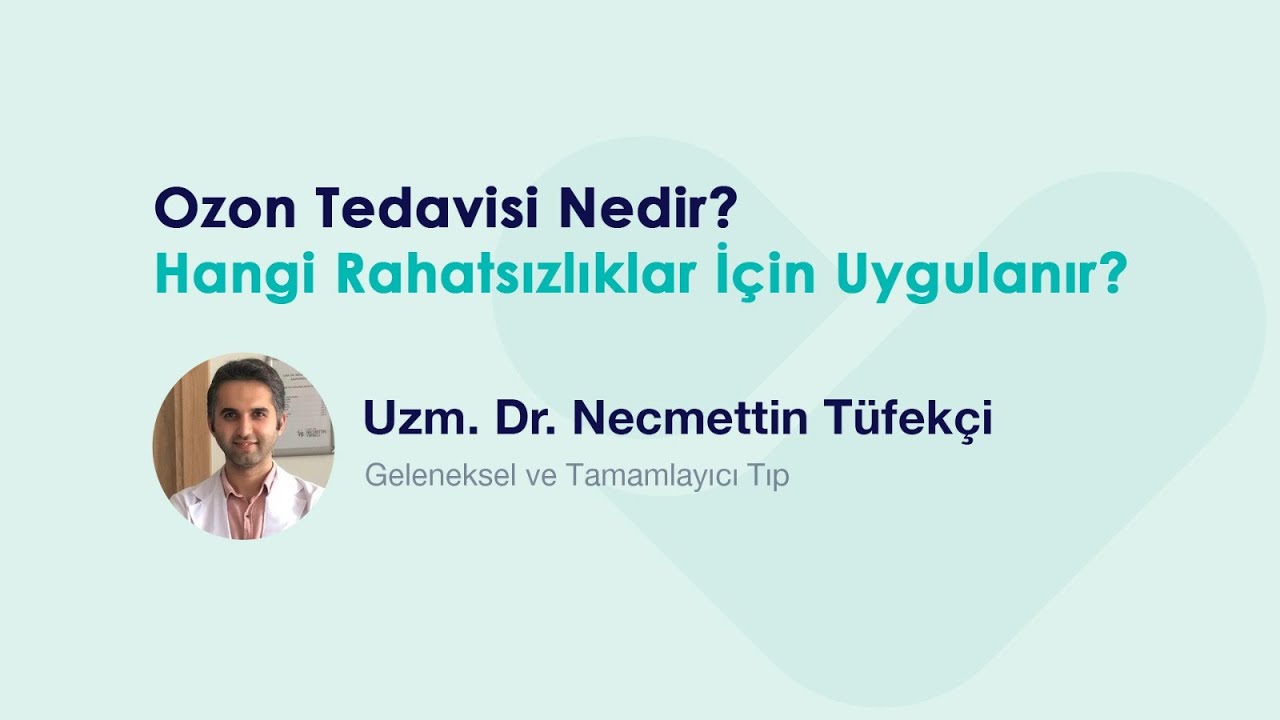 Ozon Tedavisi Nedir? Hangi Rahatsızlıklar İçin Uygulanır?