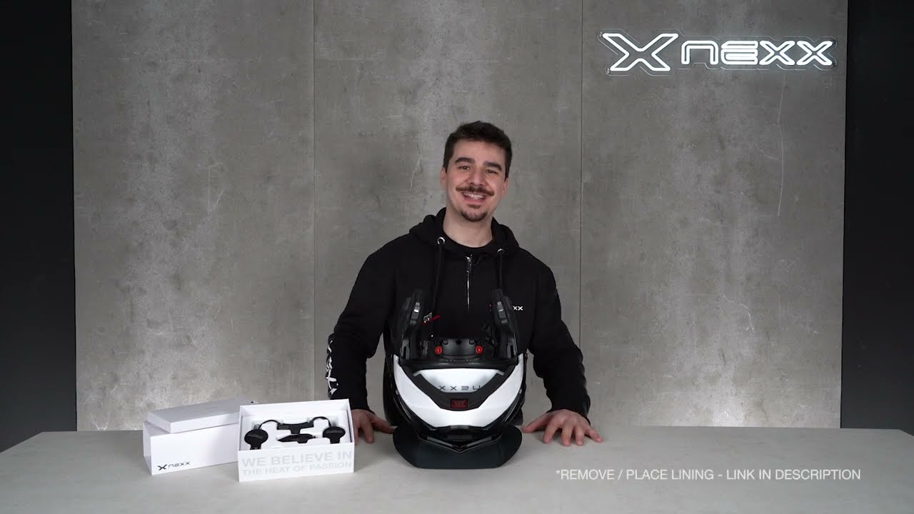 X-COM3 kypäräpuhelimen asennus