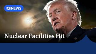 US-Israeli strikes hit two Iranian nuclear facilities | ABC NEWS