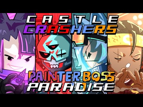 a chaotic COUCH COOP playthrough of CASTLE CRASHERS (w/ woops & friends!)