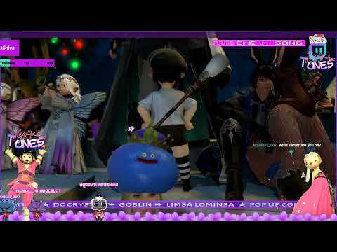 #ffxiv  ★ Pop Up Concert ★ Happy Tunes @ ThePopotoArtist ★ DC Crystal ➨ Goblin ➨ Limsa Lominsa | …