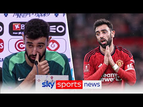 Bruno Fernandes: Man Utd captain admits performances not up to his usual standards