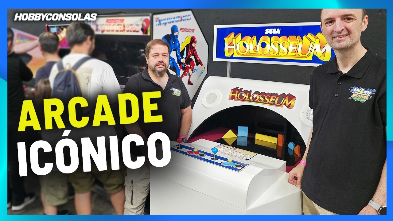 HOLOSSEUM, una recreativa ALUCINANTE en Retro Barcelona, gracias a Arcade Planet