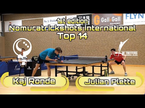Top 14 - Kaj Ronde vs Julian Plette - NTS international tournament