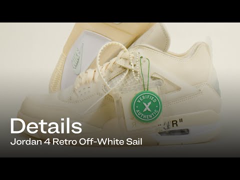 Air Jordan 4 Off-White Sail | Details