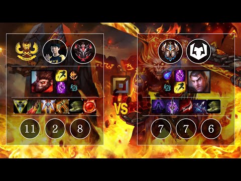 GAM Kiaya Wukong vs Wooje Jayce Top - KR GrandMaster Patch 10.11