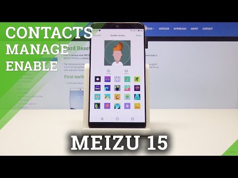 How to Change Contact Image on MEIZU 15 - Add Contact Photo