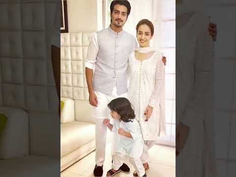 pakistani actors beautiful couples with cute baby's 💞❤💞❤💞 - cute video #shorts