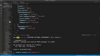 Webpack - 10. npm 패키지 사용