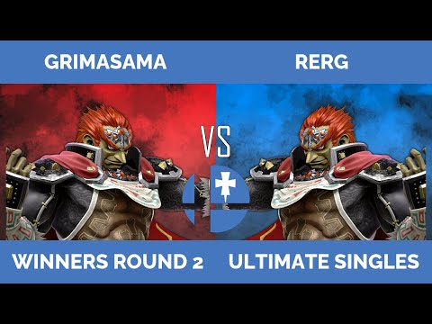 RogaSmash 225: SSBU Winners R2 – GrimaSama (Ganon, DK, Random) vs Rerg (Ganon, Kirby, Random)