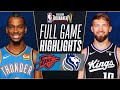 THUNDER at KINGS | NBA IN-SEASON TOURNAMENT ? | FULL GAME HIGHLIGHTS | November 10, 2023
