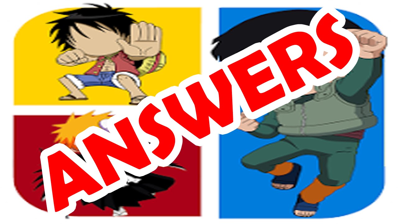 Guess the Anime Manga Quiz Level 1 - 10 - All Answers - Walkthrough ( By GuessGame Studio )