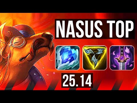 NASUS vs TRYNDAMERE (TOP) | KR Master | 25.14