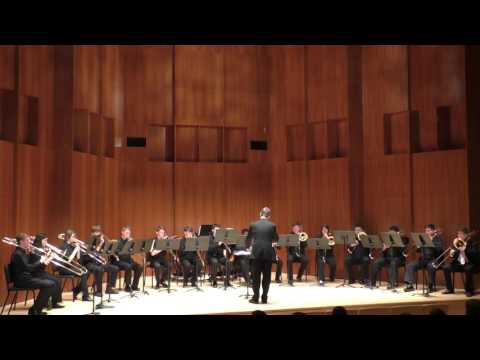 ECMS Trombone Choir performs Canzona on May 14, 2016