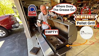 Recteq X-Fire Pro Pellet Grill / Where Does The Grease Go?